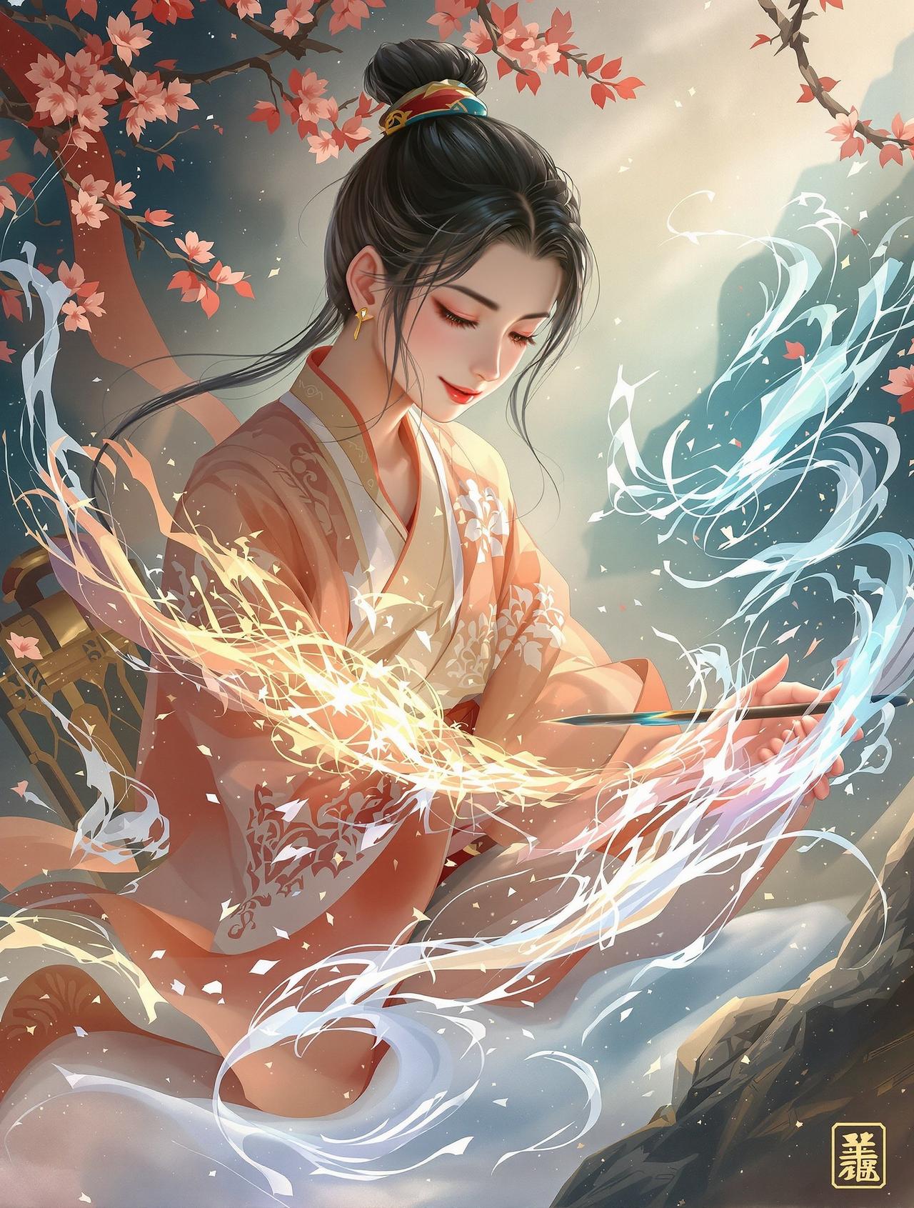 工口漫画 - 画灵渡 - 以墨为舟,渡你入画 工口漫画精选古风番剧《画灵渡》- 以墨为舟,渡你入画